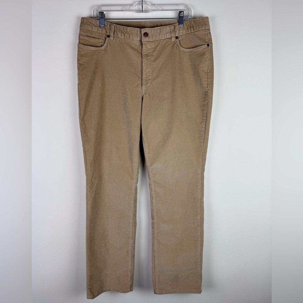 L.L. Bean Favorite Fit BeigeCorduroy Pants